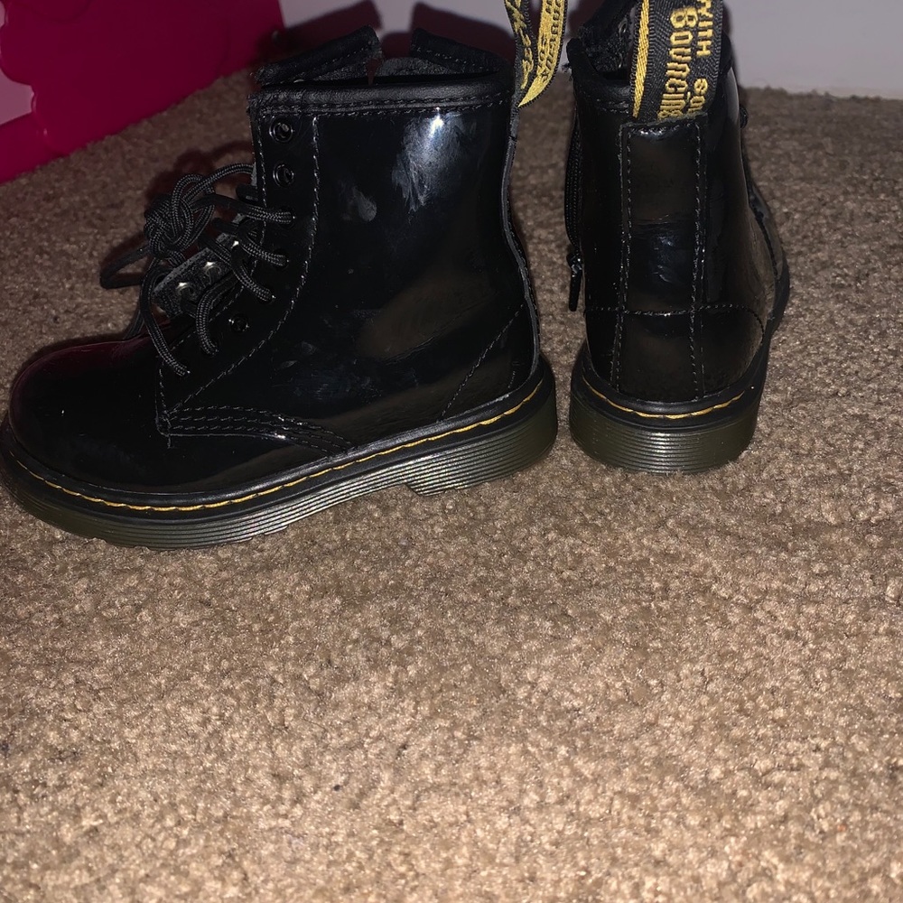 Black dr. Martens toddler